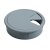 Hettich Kabeldurchlass Ø 80 x 26 mm, Kunststoff, grau