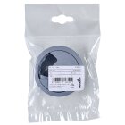 Hettich Kabeldurchlass, Ø 60 x 26 mm, Kunststoff, grau