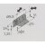 HETTICH Mittelbalkenverbinder für Doppelbetten, 38,5 x 69 x 2 mm, Stahl, 2 Stück(Set für 1 Bett)