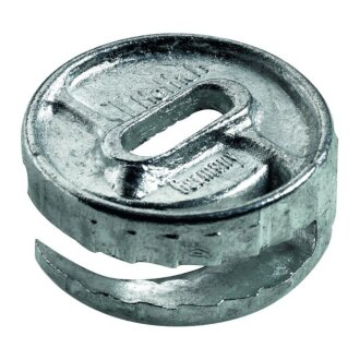 Griff Zinkdruckguss Aluminium-Optik BA 96mm