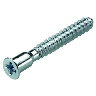 HETTICH Verbindungsschraube 6,3 x 50mm verzinkt, 16 Stück