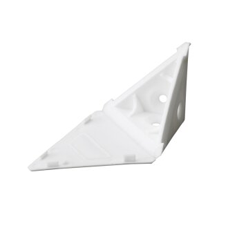 HETTICH Dreieckverbinder, 38 x 38 x 38 mm, Kunststoff, weiß