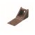 HETTICH Universal Eckverbinder, 22 x 24 x 22 mm, Kunststoff, braun