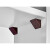 HETTICH Universal Eckverbinder, 22 x 24 x 22 mm, Kunststoff, braun