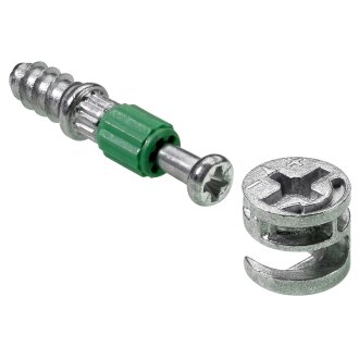 HETTICH Verbindungsbeschlag Rastex, 12/20 mm, 4 Stück