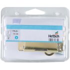 HETTICH Aufschraubschloss zur Verriegelung von zwei Türen, 31 x 75 x 10mm