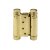 HETTICH Pendeltürbeschlag 75mm vermessingt