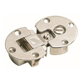 HETTICH Klappenscharnier 35mm vernickelt 2 Stück