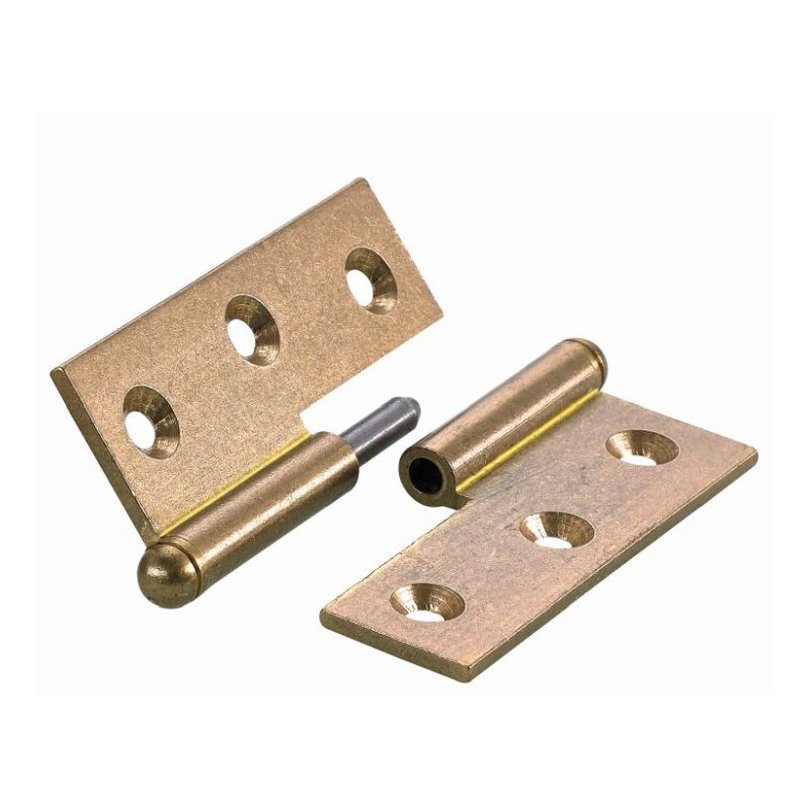 Möbelband 50 x 40mm links Messing 2 Stück, 7,40 €