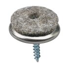 HETTICH Parkettgleiter zum Anschrauben, Ø 24 mm,...