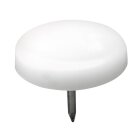 HETTICH Kunststoffgleiter zum Nageln, Ø 25 x 20...