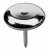 HETTICH Metallgleiter mit Stift, vernickelt