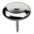 HETTICH Metallgleiter zum Nageln, Ø 18mm, vernickelt