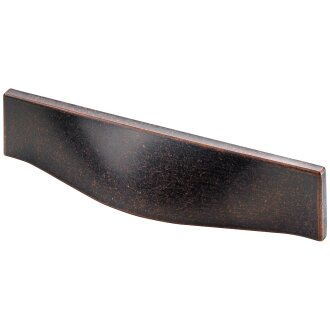 HETTICH Möbelgriff, BA128 mm, Aluminium, Kupfer-Optik, brüniert,190 x 40 x 28 mm