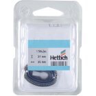 Hettich Schlüsselschild, 37 x 25 x 2 mm, Stahl brüniert