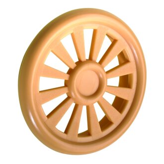 Hettich Lüftungsgitter, Ø 40mm, Kunststoff, beige, 4 Stück