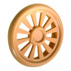 Hettich Lüftungsgitter, Ø 40mm, Kunststoff,...