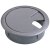 HETTICH Kabeldurchlass, Ø 60 x 21 mm, Kunststoff, grau