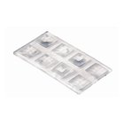 Anschlagdämpfer 10 x 10 x 3 mm, transparent  16...