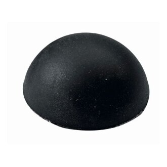 Hettich Anschlagpuffer Halbkugel, 22 x 10 mm, schwarz, 6 Stück