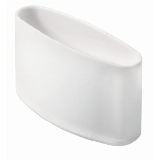 HETTICH Fußkappe, 41 mm, oval, Kunststoff, weiß, 4 Stück