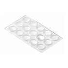 HETTICH Anschlagpuffer, 8 x 2,5 mm, rund, Kunststoff,...