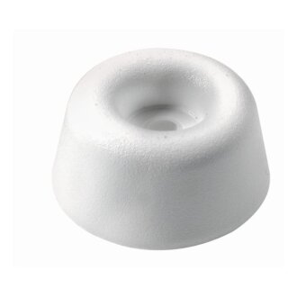 Hettich Universalpuffer, 20 x 10 mm, rund, Kunststoff, weiß, 8 Stück