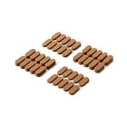 Hettich Türdämpfer, 20 x 8 mm, braun, 40...