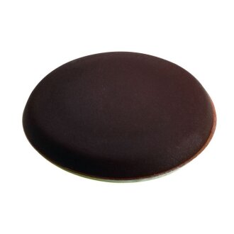 HETTICH Wandpuffer, Ø 40 mm, braun, Kunststoff, 3 Stück