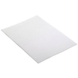Hettich Filzplatte DIN A3, Filz Synthetik, weiß
