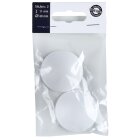 Hettich Wandpuffer, Ø 40 mm, weiß, Kunststoff, 2 Stück