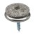 Parkettgleiter 24mm, zum Anschrauben, Metall, 8 Stück