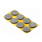 HETTICH Parkettgleiter, Naturfilz, Ø 25 mm, rund,...