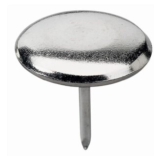 Hettich Metallgleiter zum Nageln, Ø 25mm, vernickelt, 8 Stück