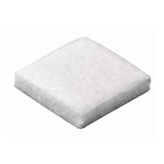 HETTICH Filzgleiter, 22 x 22 mm, weiß, selbstklebend, 20 Stück