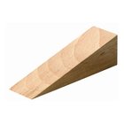 Holzkeile, 24 x 29 x 90 mm, Holz, Buche, natur 4 Stück