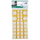 HETTICH Parkettgleiter-Set selbstklebend 32 Stück...