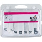 HETTICH Magnetschnäpper 5 kg, weiß, 10 Stück