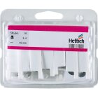Hettich Magnetschnäpper 4 kg inkl. Schrauben, weiß, 10 Stück