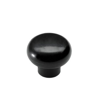 HETTICH Möbelknopf, Ø 30mm, Kunststoff, schwarz