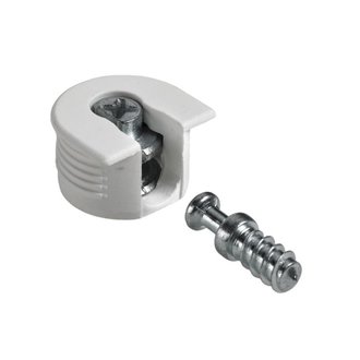 Verbindungsbeschlag 20mm weiß