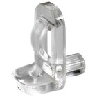 HETTICH Glasbodenträger mit Einrastsicherung, 5mm, 8...