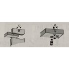 Hettich Verbindungsschraube mit Kloben, M6 x 80 mm, 8 Stück