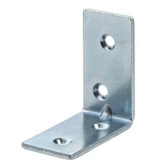 HETTICH Stuhlwinkel, 15 x 40 x 40 x 2 mm, Stahl verzinkt, 8 Stück