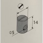 Verbindungskloben für VB 9, M6 x 10 mm, Stahl,...