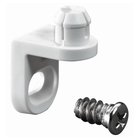 Verbinder für Rückwände bis 6mm weiß