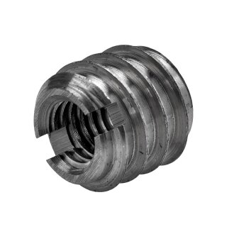 HETTICH Eindrehmuffen mit Innengewinde, M8, Ø8 mm, Stahl roh, 8 Stück