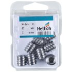 HETTICH Eindrehmuffen mit Innengewinde, M8, Ø8 mm, Stahl roh, 8 Stück
