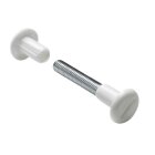 HETTICH Verbindungsschraube M6, 45-54mm, weiß, 10...