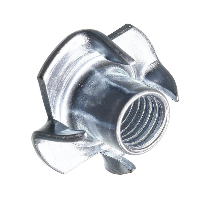 Stahl-Einschlagmutter mit Gewinde, M8, Ø11 / 22 mm, Stahl 